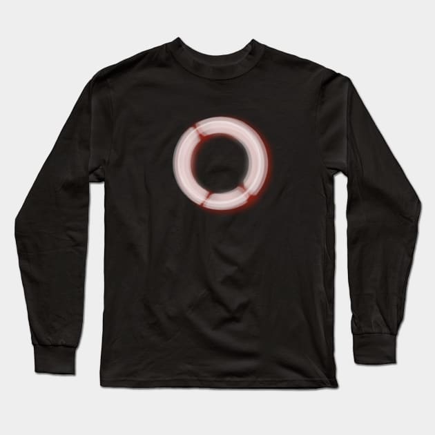 Detroit Become Human Circle Red Long Sleeve T-Shirt by MarvelMe